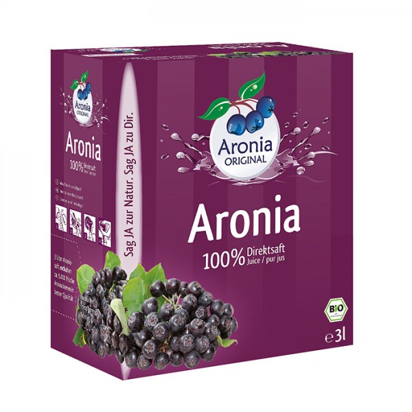 Aroniadirektsaft 3l Box