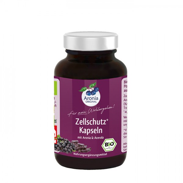Bio Zellschutzkapseln mit Aronia & Acerola