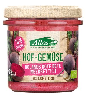 Hofgemüse Rote Beete Meerrettich Brotaufstrich