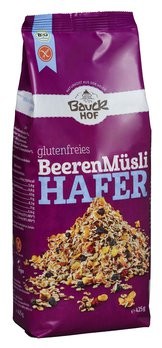 Hafermüsli mit Beeren glutenfrei