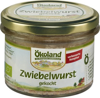 Zwiebelwurst im Glas